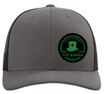 Top Hat Cannabis - Adjustable Mesh Hat (Black/Grey)
